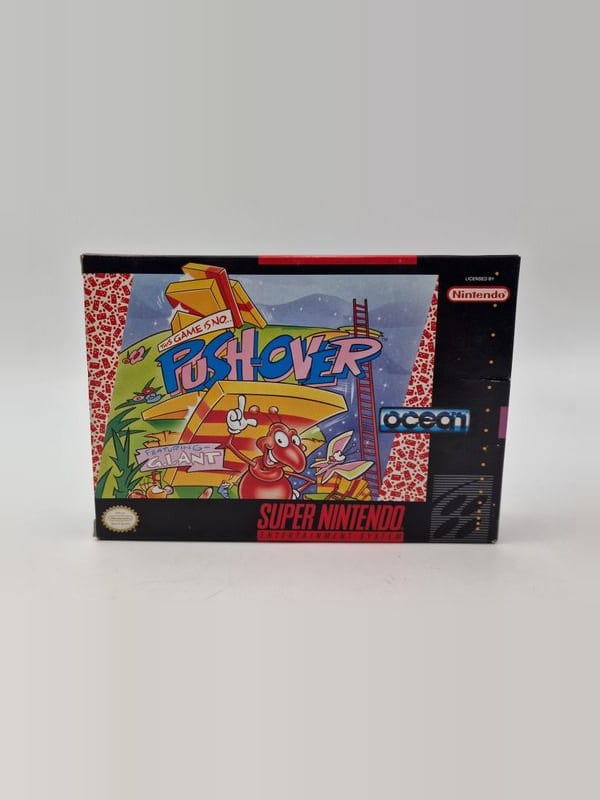 Pushover — Nintendo SNES US