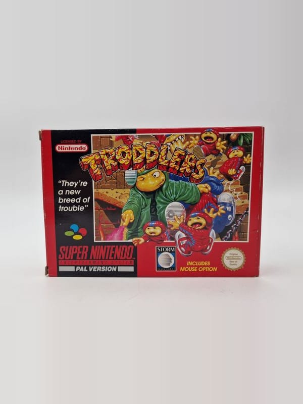 Troddlers — Nintendo SNES PAL