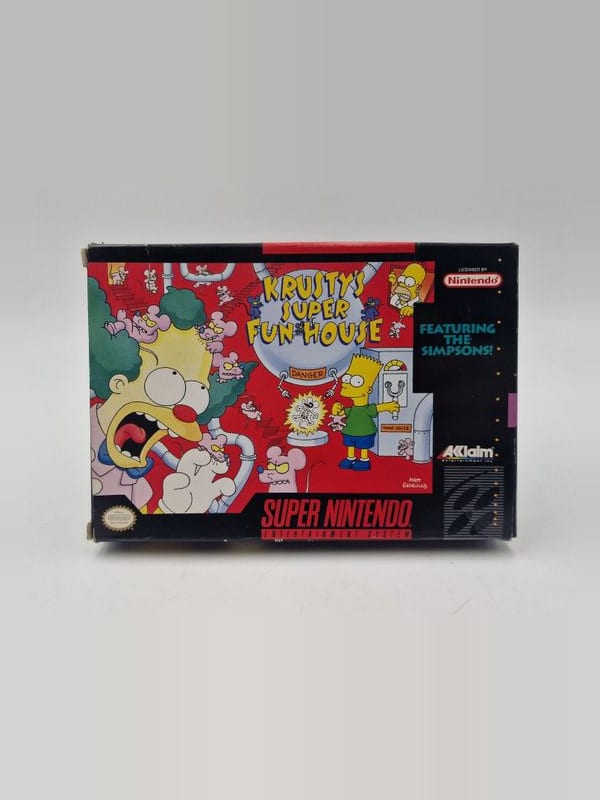 Krusty's Fun House — Nintendo SNES US
