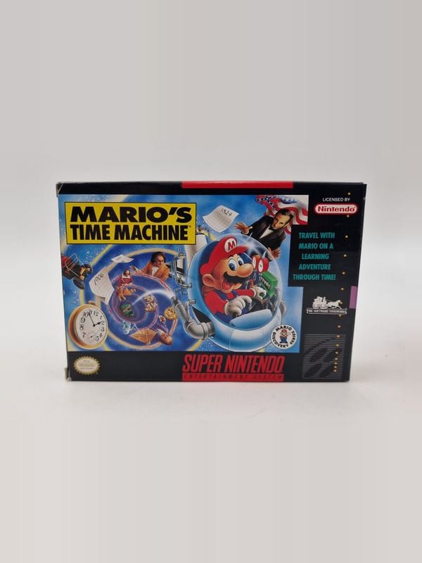 Mario's Time Machine — Nintendo SNES US