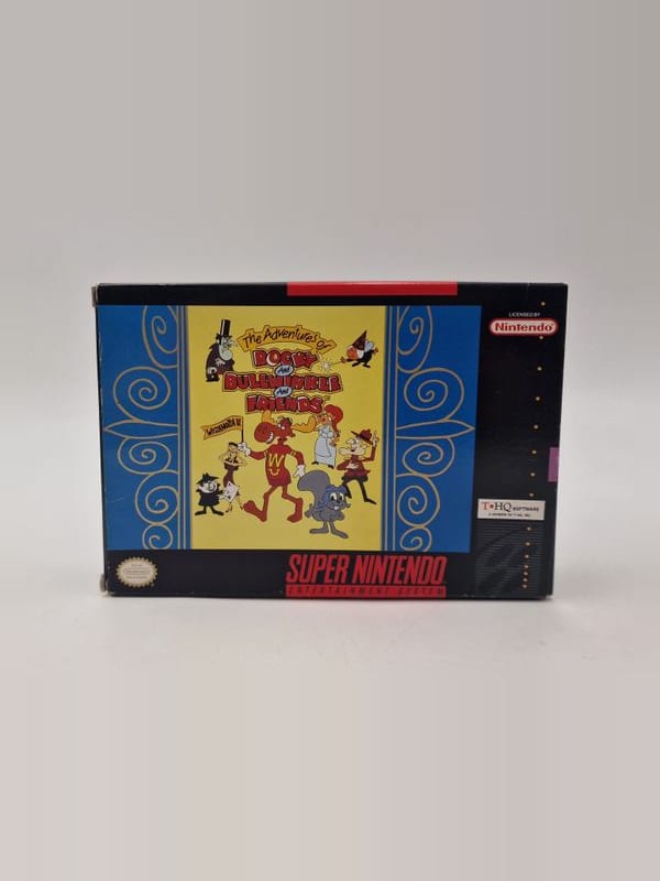 The Adventures of Rocky and Bullwinkle and Friends — Nintendo SNES US