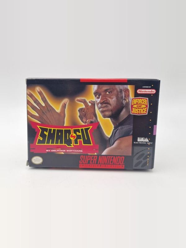 Shaq-Fu — Nintendo SNES PAL