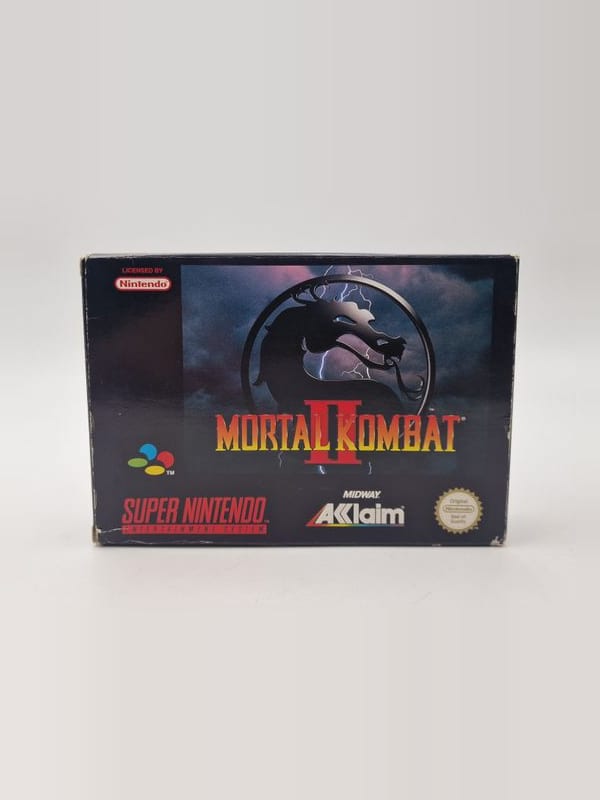 Mortal Kombat II — Nintendo SNES PAL