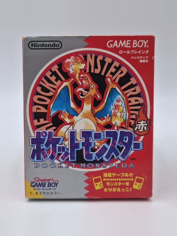 Pokémon Version Rouge — Nintendo Game Boy JAP