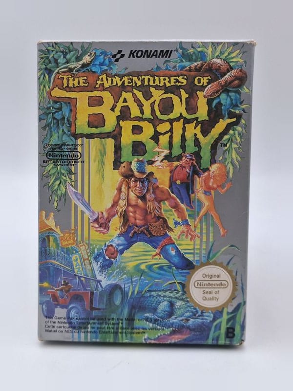 The Adventures of Bayou Billy — Nintendo NES / FC PAL