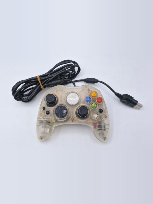 Manette XBOX White Clear Crystal — Console / Accessoire PAL
