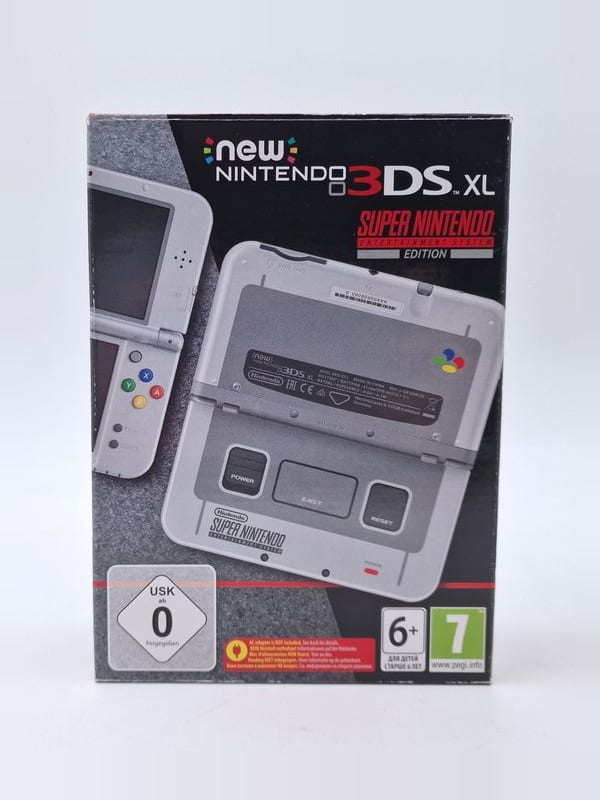 Console New Nintendo 3DS XL Super Nintendo Edition — Console / Accessoire PAL