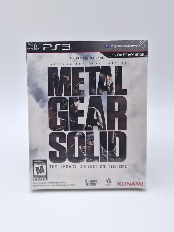 Metal Gear Solid: The Legacy Collection — Sony PS3 US