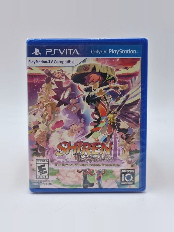 Shiren The Wanderer: The Tower of Fortune and the Dice of Fate - Eternal Wanderer Edition — Sony PS Vita US