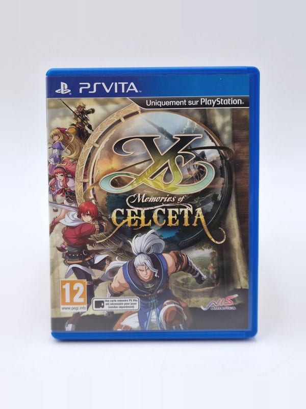 Ys: Memories of Celceta — Sony PS Vita PAL