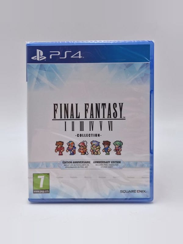 Final Fantasy I-VI Collection Anniversary Edition — Sony PS4 PAL