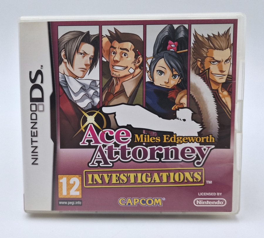 Notre exemplaire : Ace Attorney Investigations : Miles Edgeworth