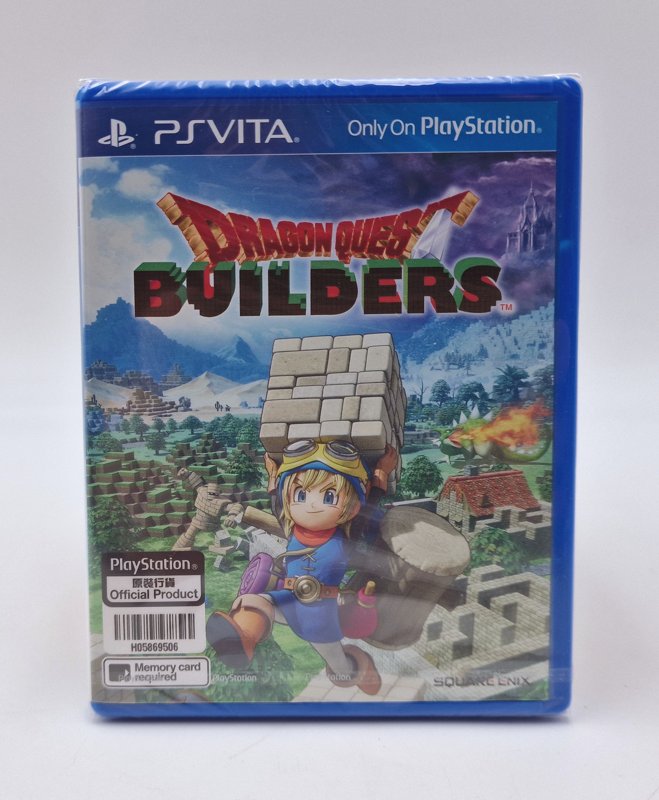 Notre exemplaire : Dragon Quest Builders, version PS Vita