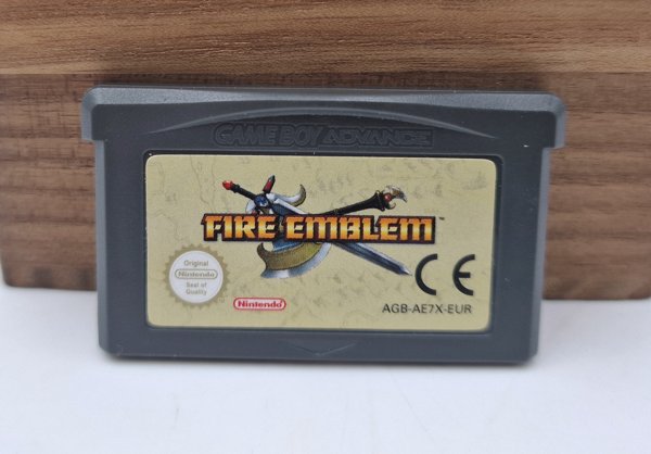 Notre exemplaire : Fire Emblem, cartouche européenne