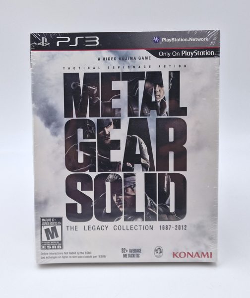 Notre exemplaire : Metal Gear Solid: The Legacy Collection