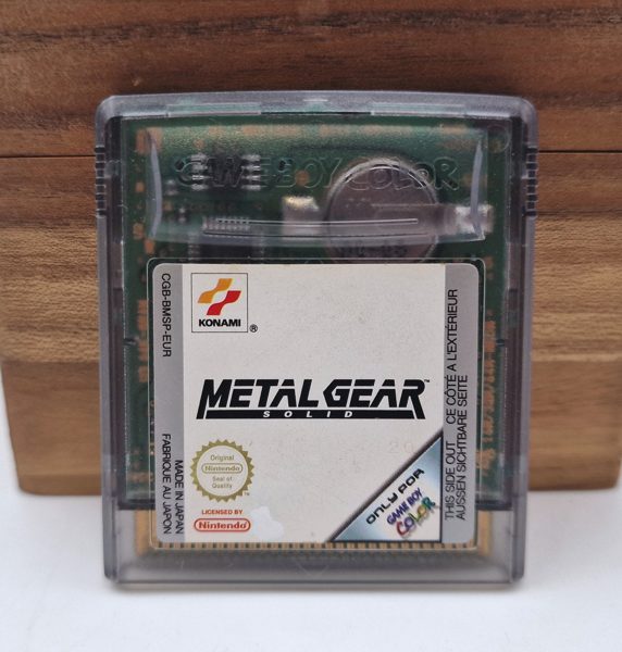 Jaquette de Metal Gear Solid (Game Boy Color) (Game Boy Color)