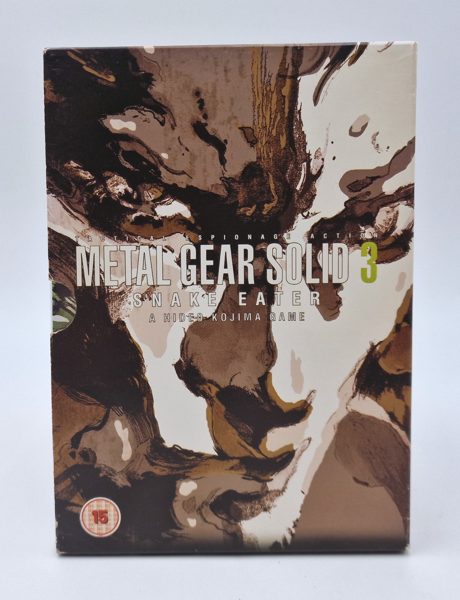Notre exemplaire : Metal Gear Solid 3: Snake Eater, fourreau cartonné