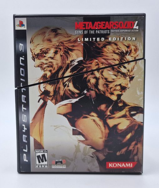 Notre exemplaire : Metal Gear Solid 4, Limited Edition