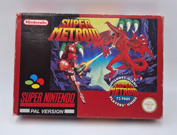 Notre exemplaire : Super Metroid