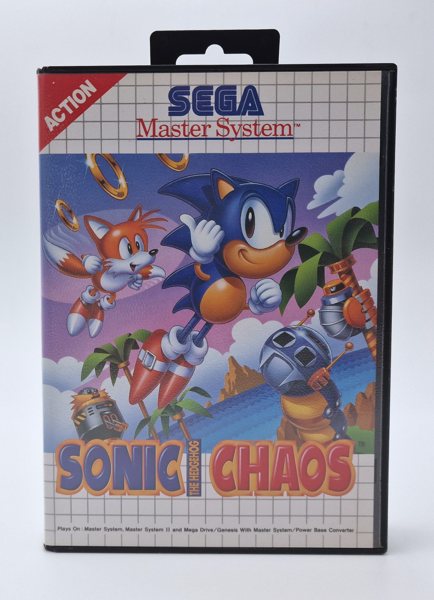 Jaquette de Sonic Chaos (Master System)