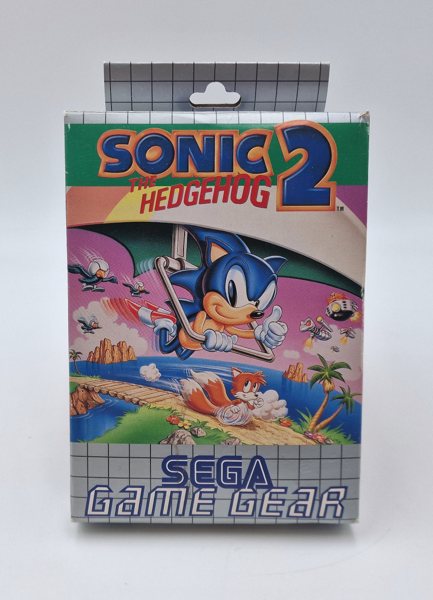 Jaquette de Sonic the Hedgehog 2 (Game Gear)