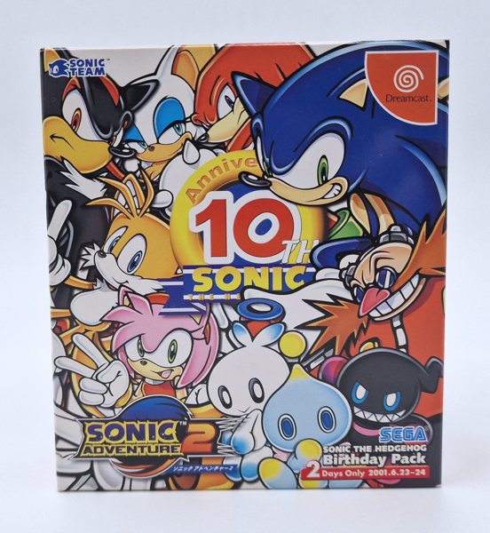 Notre exemplaire : Sonic Adventure 2, Birthday Package