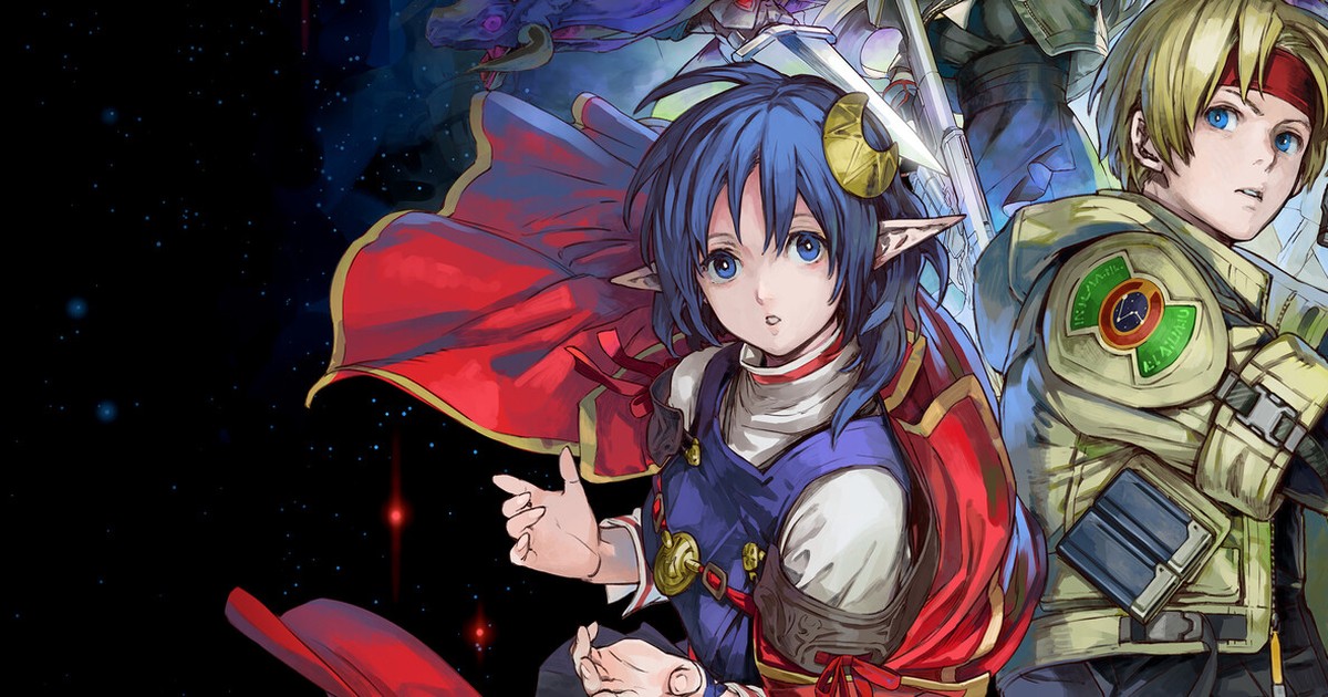 Artwork de Star Ocean: The Second Story R avec Rena et Claude
