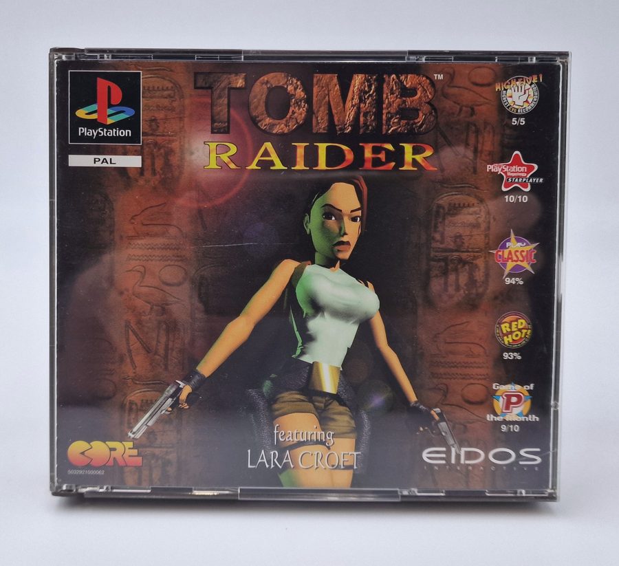 Notre exemplaire : Tomb Raider, grand boîtier