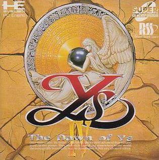 Jaquette de Ys IV: The Dawn of Ys (PC Engine CD)